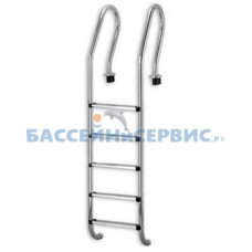 Лестница 5 ступеней (у.б.) Emaux NSF515-S  AISI-316 (88076709)
